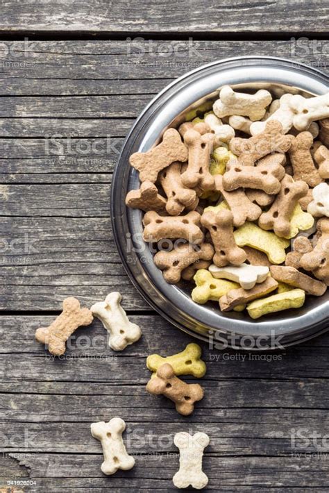 Dog Food Shaped Like Bones Stock Photo Download Image Now Animal