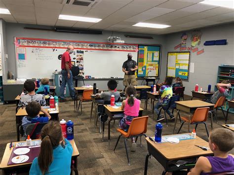 Chadron Volunteer Fire Department Visits Chadron Primary School
