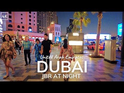 The Walk At Jumeirah Beach Residence Dubai Walk Evening Walking