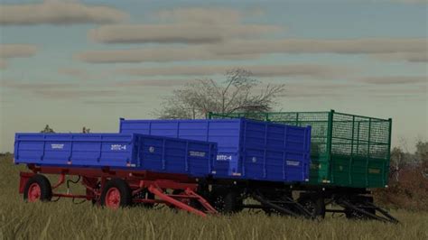Fs19 2pts 4 And 2pts 45m3 Trailer V1 Farming Simulator