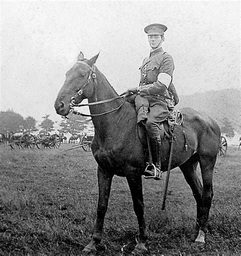 Unnamed Soldier On Horse Back Royal Field Artillery