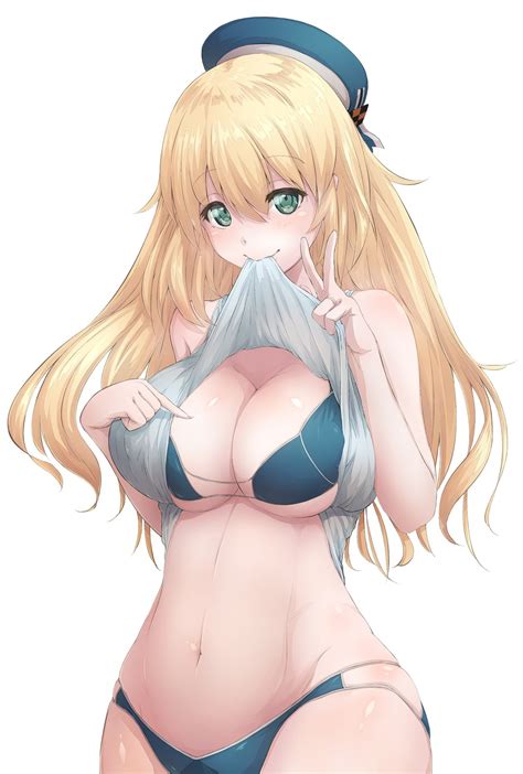 Anime Girl Bikini Telegraph