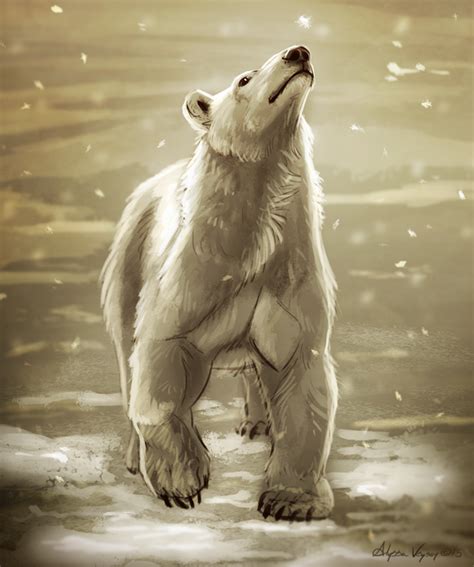 Polar Bear Sketch — Weasyl