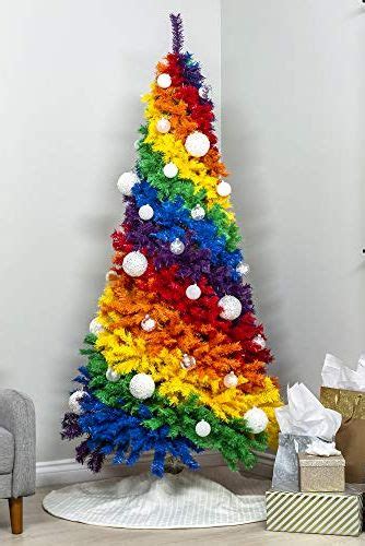 10 Best Rainbow Christmas Trees 2019 Shop Artificial Rainbow