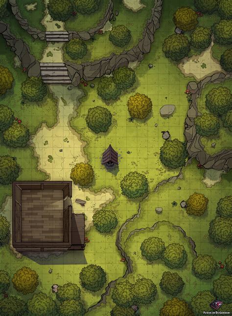 Forest Dnd Battle Maps Yvette Wallpaper