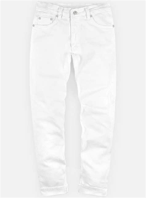 White Jeans Makeyourownjeans
