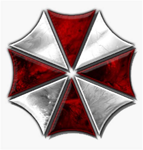 Raspaw Red And White Umbrella Resident Evil