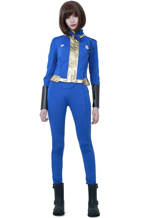 Fallout 4 Cosplay Vault Girl Cosplay Costume Jumpsuit For Sale