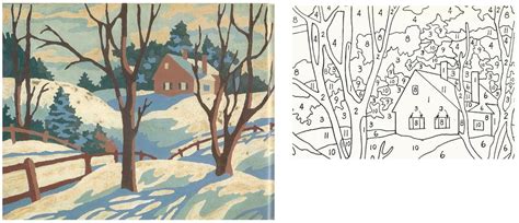 paint by numbers printable - Google Search | Paint by number vintage