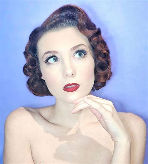 Get The Retro Look With 1950s Hairstyles For Curly Hair Hoomfest