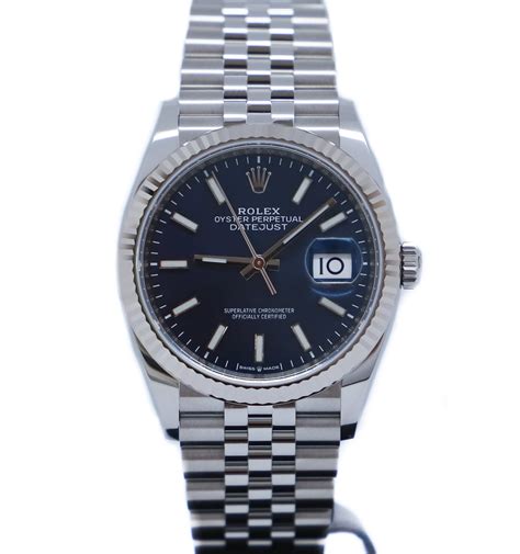 Rolex Datejust 36mm Jubilee Blue Dial 126234 Unworn 2020 Millenary