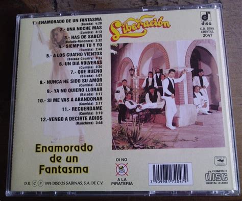 Liberacion Enamorado De Un Fantasma Cd 1a Ed 1995 Disco Disa 24999 En Mercado Libre