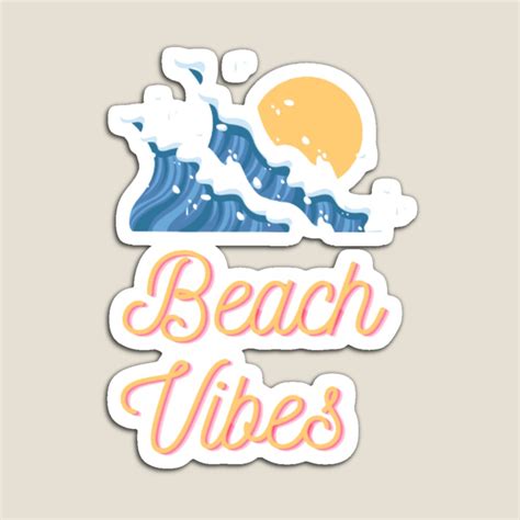 Ocean Beach Vibes In 2021 Summer Sticker Beach Vibe Ocean Vibes