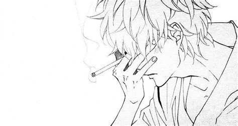 40 Best Collections Sad Aesthetic Anime Boy Smoking Rings Art