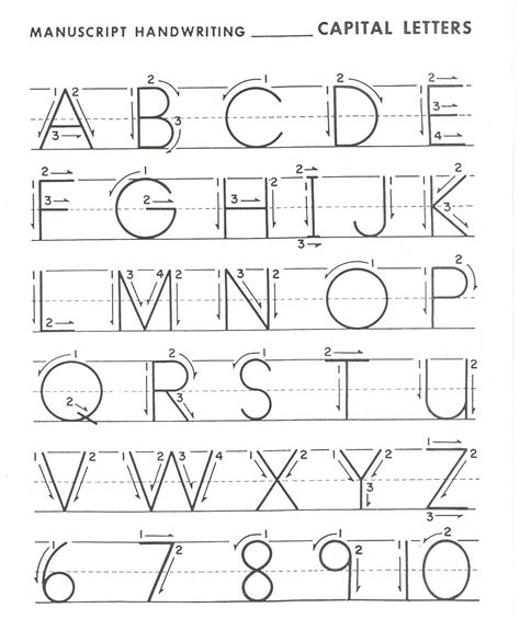 Printable Letter Practice Sheets