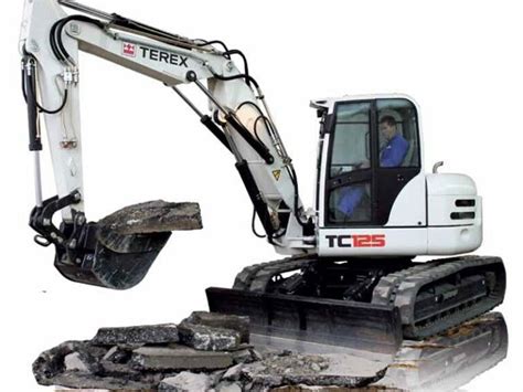 Terex Tc125 Excavator Workshop Repair Service Manual Terex Service