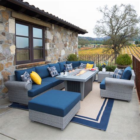 Niko 5 piece patio sectional conversation set. We've found THE BEST Costco patio furniture set (yes, the ...
