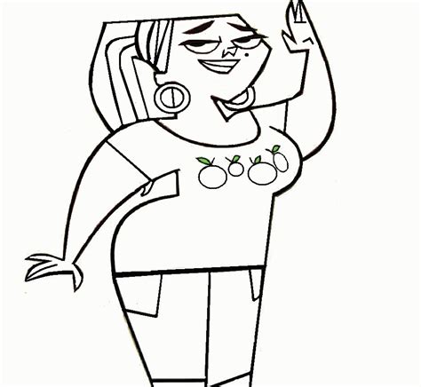 Total Drama Island Coloring Pages