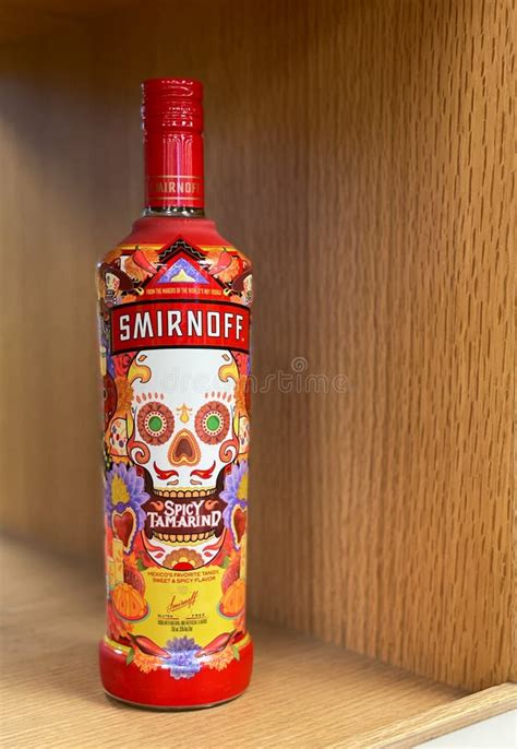 Smirnoff Spicy Tamarind Vodka Editorial Photo Image Of Store Drink