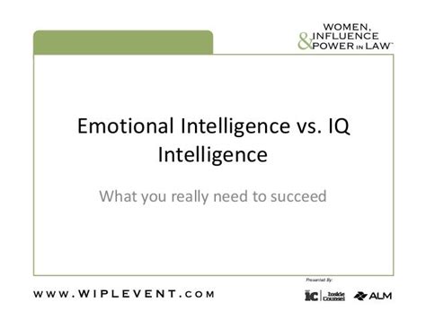 403 Emotional Intelligence Vs Iq Intelligence Emotional Intelligence