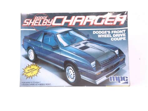 Mpc Dodge Shelby Charger 125 Scale Model Kit Sealed Box Mopar Mpc