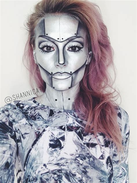 Halloween Makeup Halloween Makeup Tutorial Robot Makeup Halloween