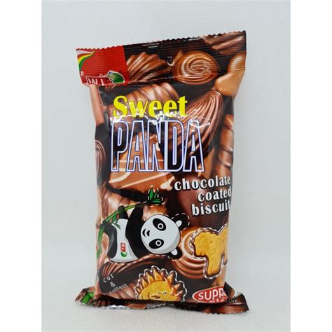 Wl Panda Choco Coated Biscuit 56g