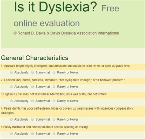 Do I Have Dyslexia 5 Best Online Dyslexia Test For Adultschildren