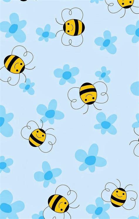 Cute Bee Wallpapers Wallpaper Cave
