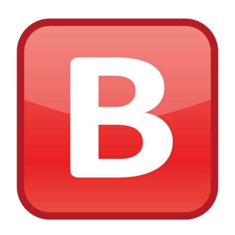 B Emoji Png Free Logo Image