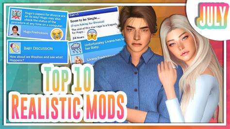 Top 10 Realistic Sims 4 Mods July 2020 Misslollypopsims