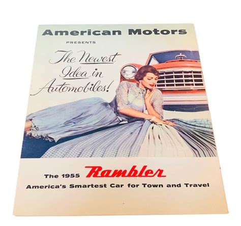 Nash Rambler Advertisement Vintage Fold Out Pamphlet Sign Ad Etsy