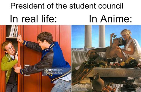 Share More Than 68 Anime Student Council Meme Latest Awesomeenglish