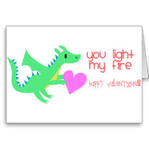 Cute Dragon Valentines Day Card Dragon Valentines Cool Valentine