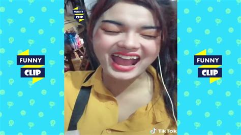 Funny Tik Tok Cute Girl Try Not To Laugh Funny Clip Eps 08 Youtube