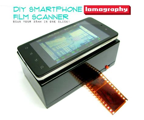 Diy Smartphone Film Scanner Make It Your Library