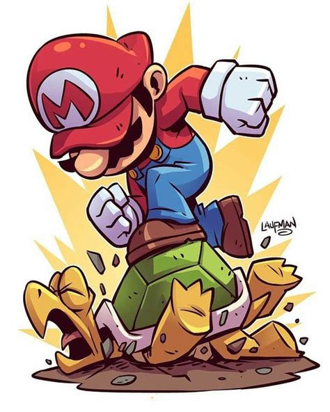 Pin By John Carbonell Flores On Loco Mario Art Mario Bros Chibi