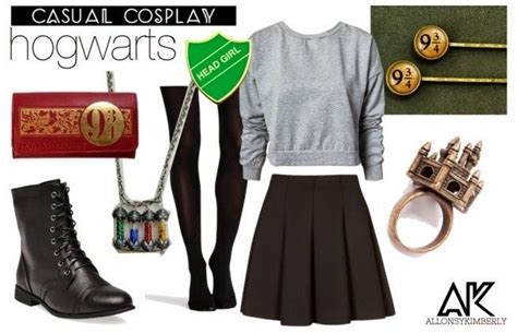 Harry Potter Casual Cosplay Hogwarts Outfit With Images
