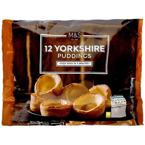 Mands 12 Yorkshire Puddings Frozen 220g Zoom