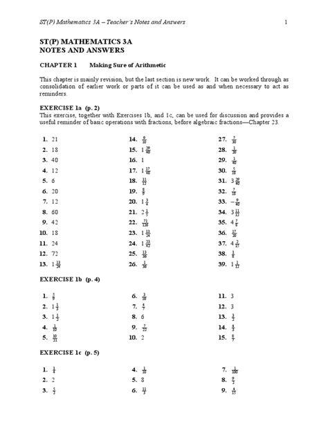 There are basically three things you. ST(P) Maths 3A Answers - Original | Angle | Matrix ...