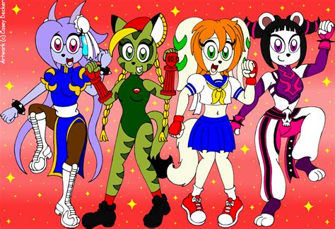Freedom Planet Girls Street Fighter Cosplay By Coolcsd1986 On Deviantart
