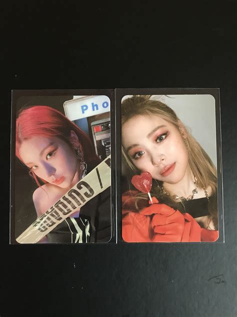 Itzy Guess Who Ryujin Yeji Photocard Hobbies And Toys Collectibles And Memorabilia K Wave On
