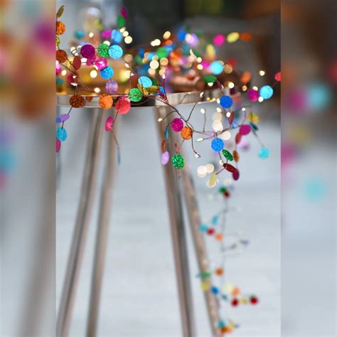 Confetti Fairy Lights By Lightstyle London