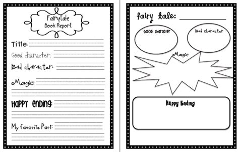 First Grade Book Report Template 3 Templates Example Templates