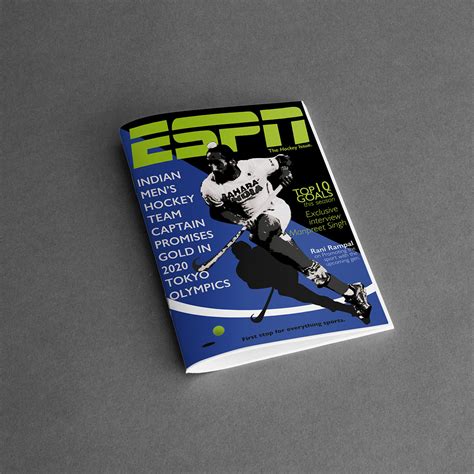 Sports Magazine Cover Design On Behance