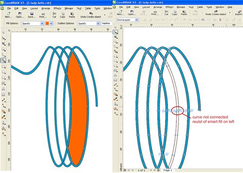 Drawing A Helix Coreldraw X3 Coreldraw X3 And Older Coreldraw