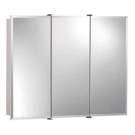 Offering the same utility and function as the flat series, the frameless 3/4 bevel cabinet series adds a crisp flair to the mirror. 20 Collection of 3 Door Medicine Cabinets With Mirrors ...