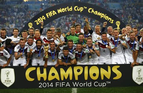 2014 Fifa World Cup Finals Winners And Runners Up Info List World Cup Winners Info