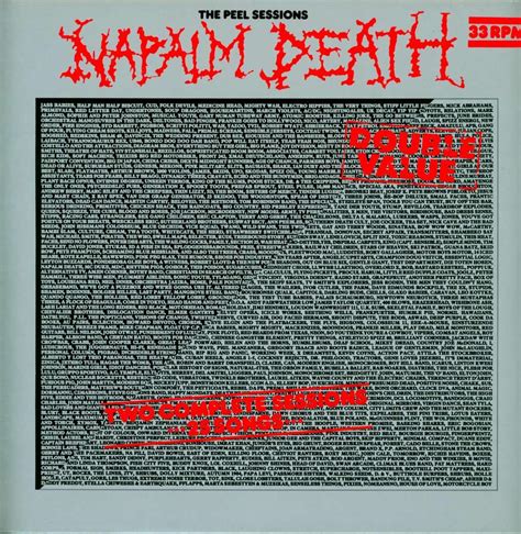 Peel Sessions Napalm Death Amazones Cds Y Vinilos