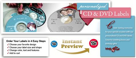 Personalized Cd Dvd Labels All Cd Dvd Labels Custom Anniversary Cd